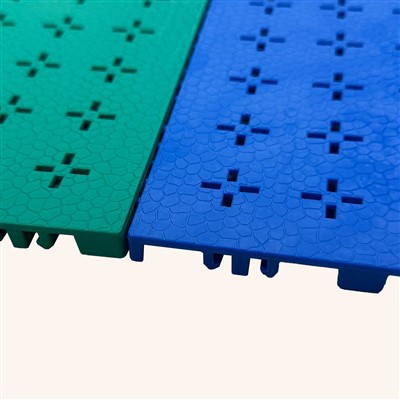 Podłoga z płytek blokujących do boiska do siatkówki